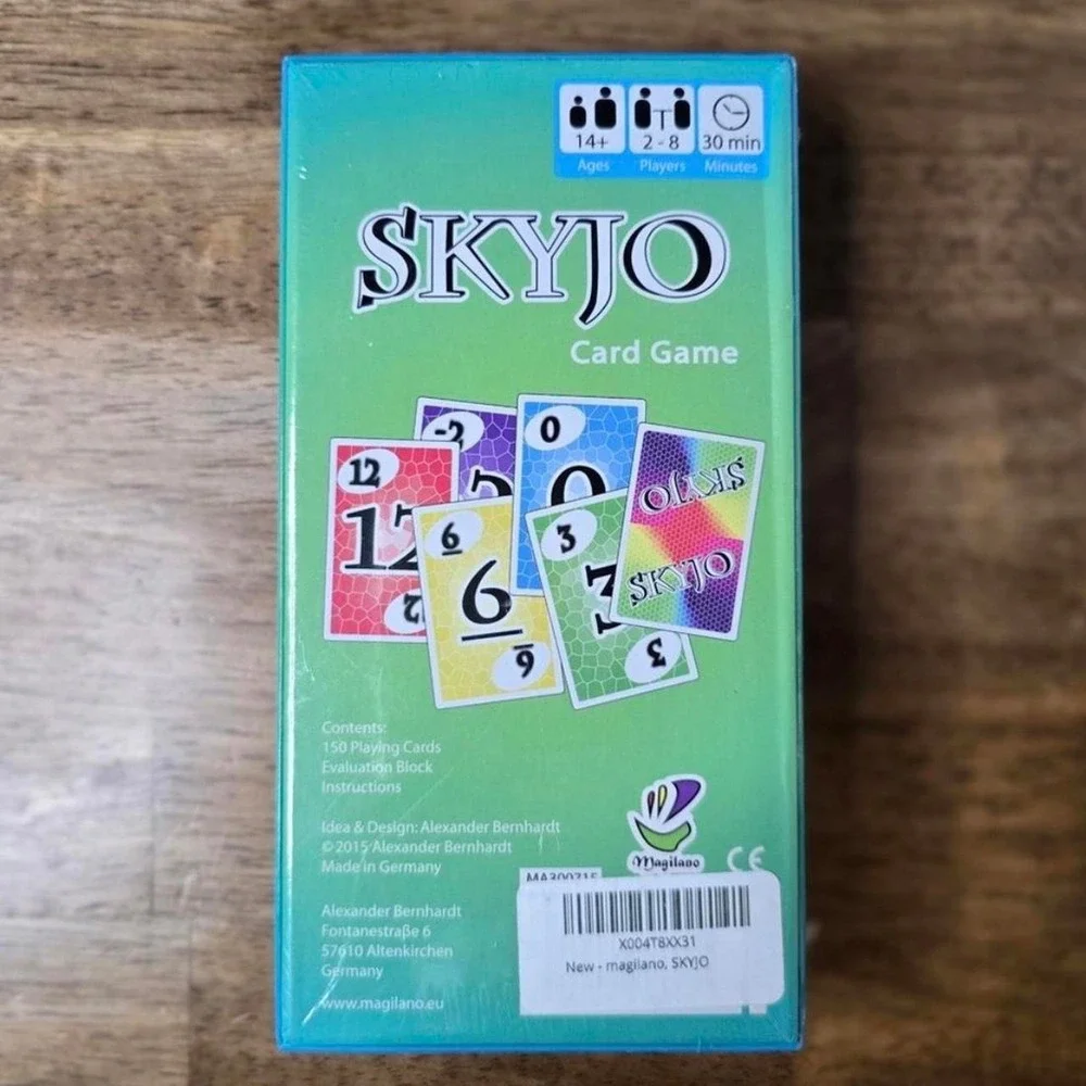 Skyjo card game - a fun and fast-paced game for 2-4 players